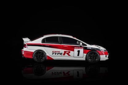* PRE ORDER * MOTORHELIX 1/64 HONDA CIVIC TYPE R FD2 #1 2012 JAPAN ONE MAKE RACE  M65421
