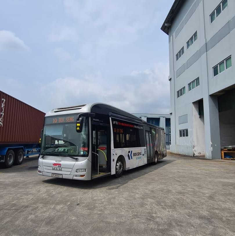 Arielle SG 1/110 MAN A22 Bok Seng Academy Singapore Bus