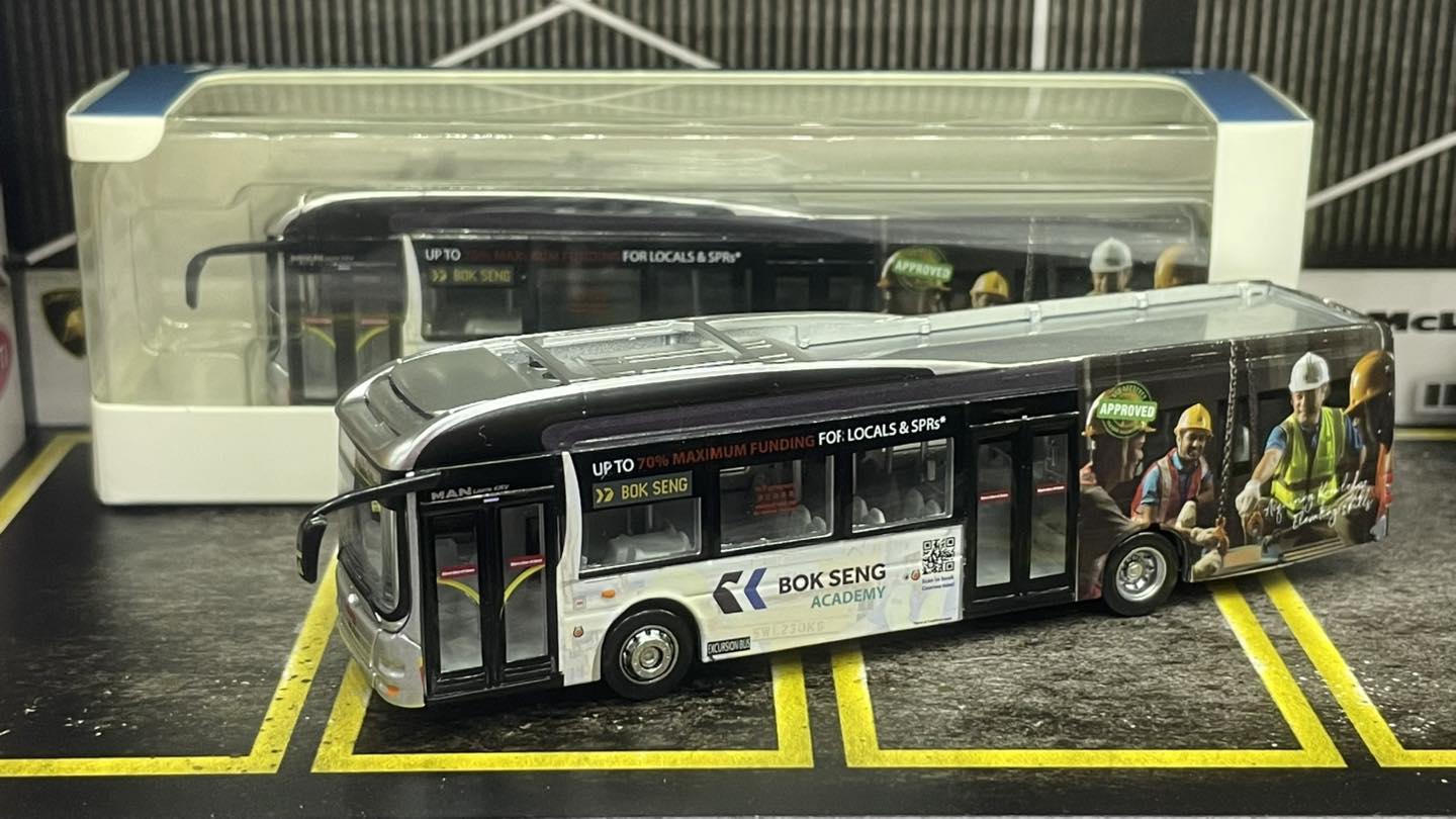 Arielle SG 1/110 MAN A22 Bok Seng Academy Singapore Bus