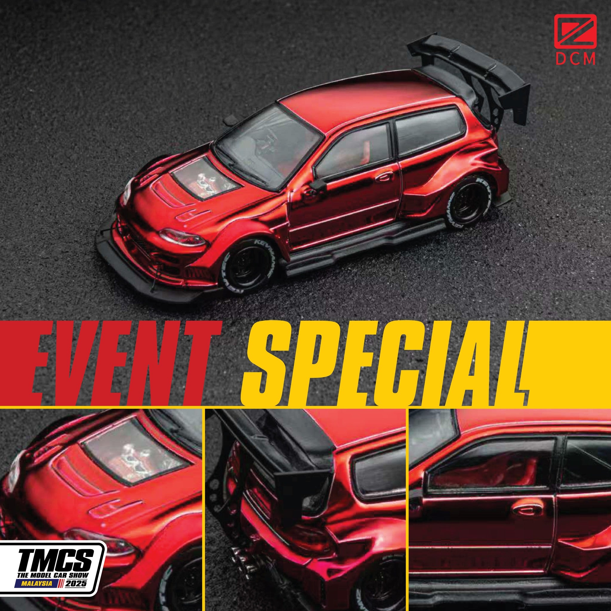 MY MINI CAR WORLD』UNBOXING DCM 1/64 KEVMANNZ 1996 EG6