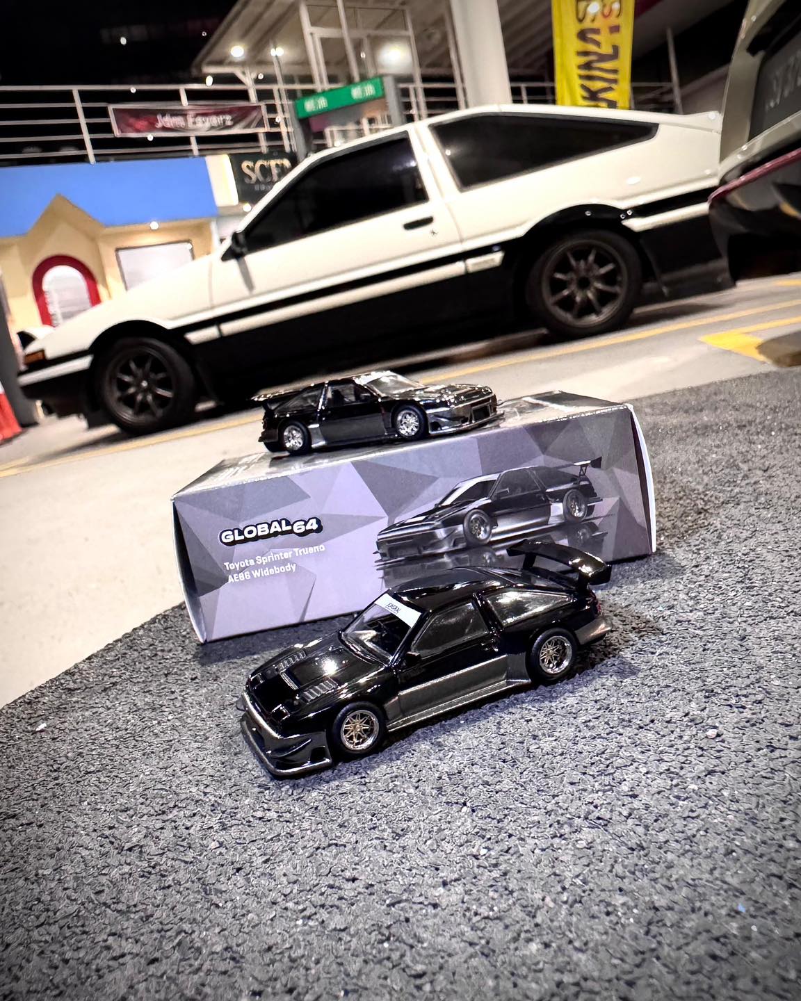 ダーツ SECRET TONKICHI Anniversary Toyota SPRINTER TRUENO (AE86) [Initial D Takumi Fujiwara VS