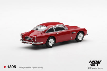 * PRE ORDER * MINI GT #1305 1/64 Aston Martin DB5 Fiesta Red (RHD)