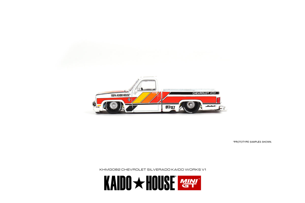 [ Kaido House x MINI GT ] 1/64 Chevrolet Silverado KAIDO WORKS V1 KHMG082