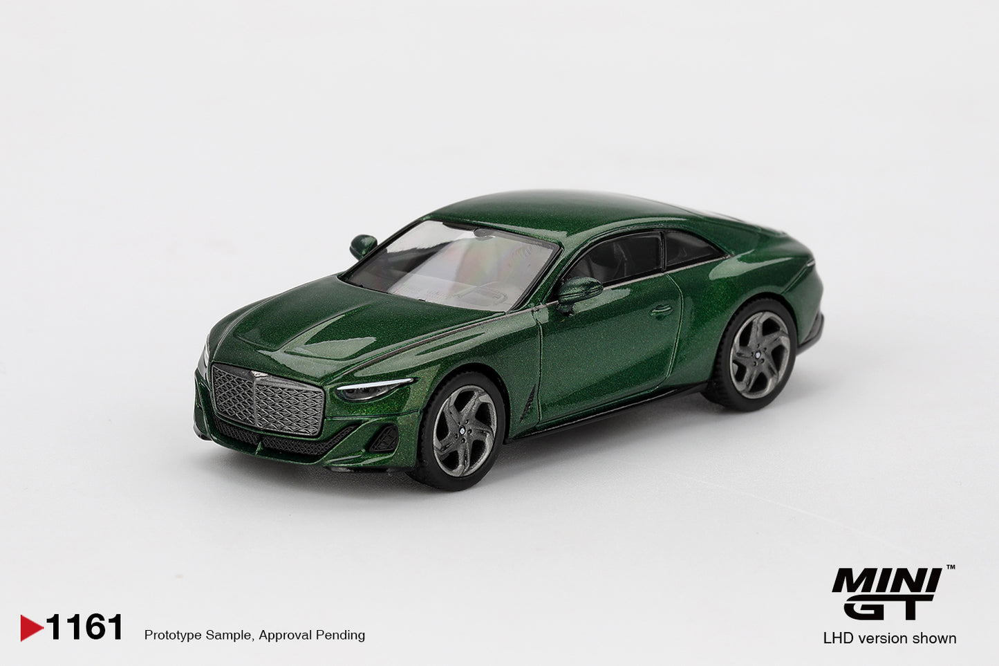 MINI GT #1161 1/64 Bentley Batur Scarab Green (LHD)