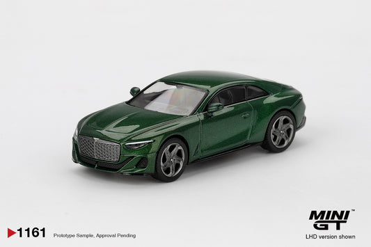 MINI GT #1161 1/64 Bentley Batur Scarab Green (LHD)