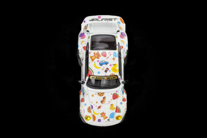 MOTORHELIX 1/64 CHILDREN DAY EXCLUSIVE RWB 993 / HONDA CIVIC TYPE R EK9