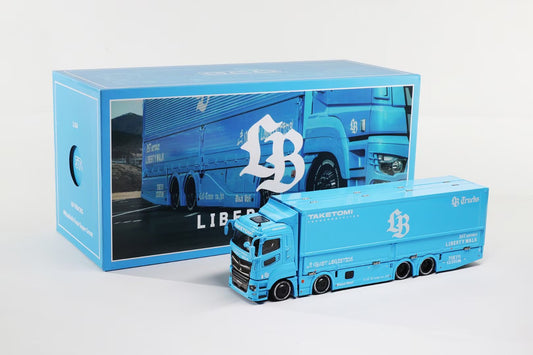 * PRE ORDER * GCD 1/64 Diecast Model LBWK Mitsubishi LB-Trucks Fuso Super Great 2025 Shanghai China Toy Epo Exclusive Baby Blue(576)