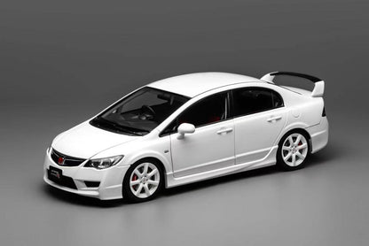 MOTORHELIX 1/18 Honda Civic Type R FD2 2007 Facelift M85404 Premium White Pearl