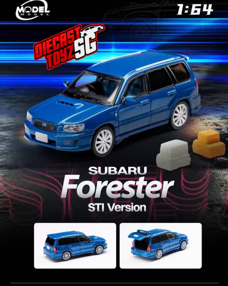 ModelModel MM 1/64 Diecast Model Subaru Forester Mk2 SG9 STI