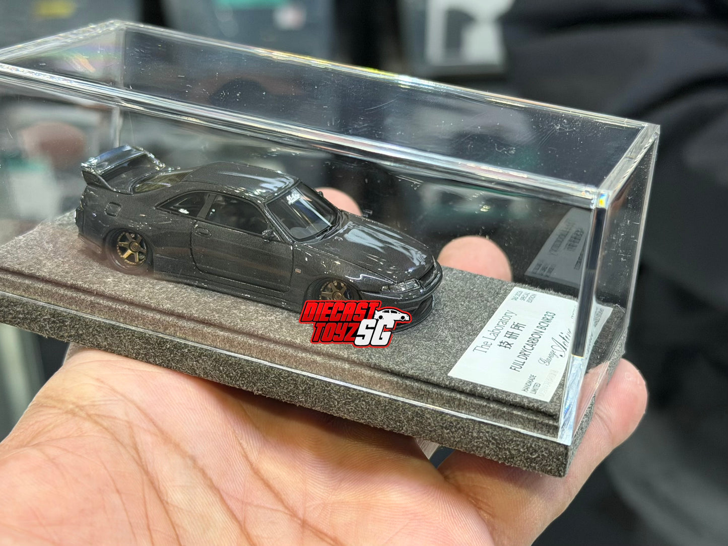 Zonzo The Laboratory 1/64 Garage Active Full Dry Carbon Nissan BCNR33 GT-R Tokyo Auto salon Japan 2026