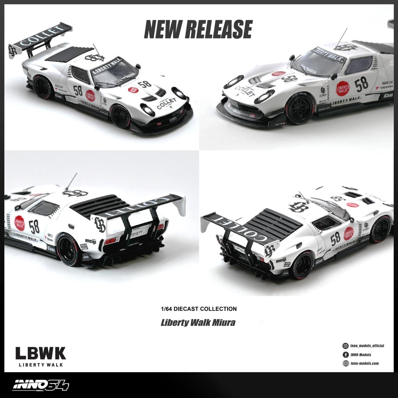 * PRE ORDER * INNO64 1/64 LB SILHOUETTE WORKS MUIRA GT