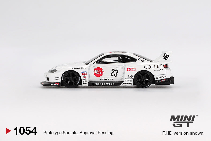 MINI GT #1054 1/64 Nissan LB-Super Silhouette S15 SILVIA ATHLETE (RHD) - BLISTER PACK