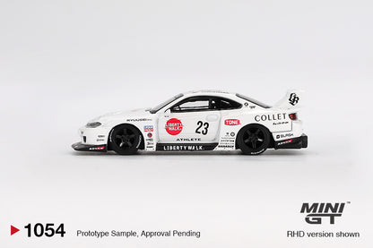 MINI GT #1054 1/64 Nissan LB-Super Silhouette S15 SILVIA ATHLETE (RHD) - BLISTER PACK