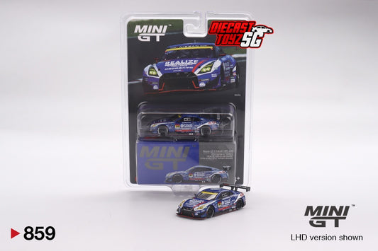 MINI GT #859 Nissan GT-R NISMO GT3 #56 " REALIZE NISSAN MECHANIC CHALLENGE GT-R" KONDO RACING 2023 SUPER GT SERIES / SUPER GT