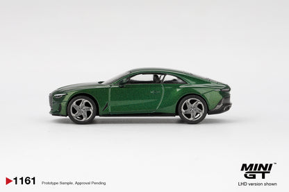 MINI GT #1161 1/64 Bentley Batur Scarab Green (LHD)