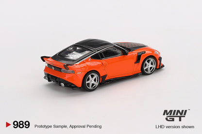 MINI GT #989 1/64 Nissan Z VeilSide FFZ400 Orange (RHD)