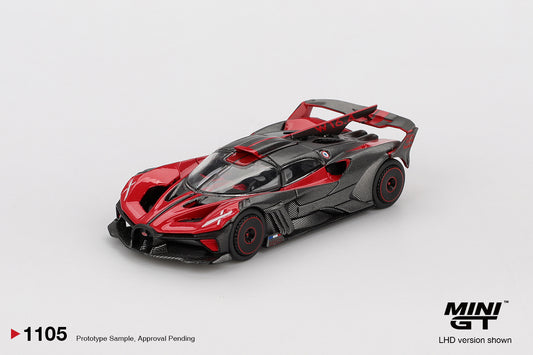 MINI GT #1106 1/64 Bugatti Bolide Red (LHD)
