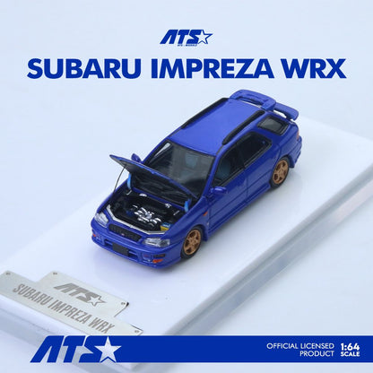 ATS (ATS) 1/64 Subaru IMPREZA WRX ATS881501 Metallic Blue