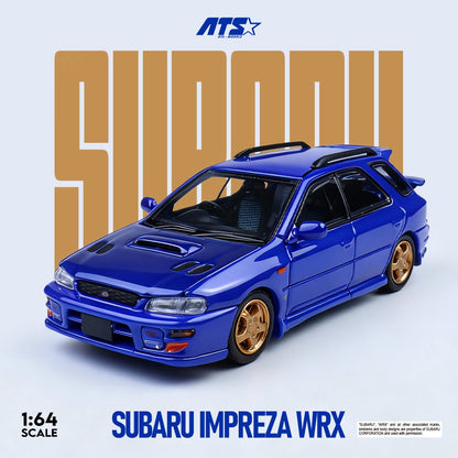 ATS (ATS) 1/64 Subaru IMPREZA WRX ATS881501 Metallic Blue