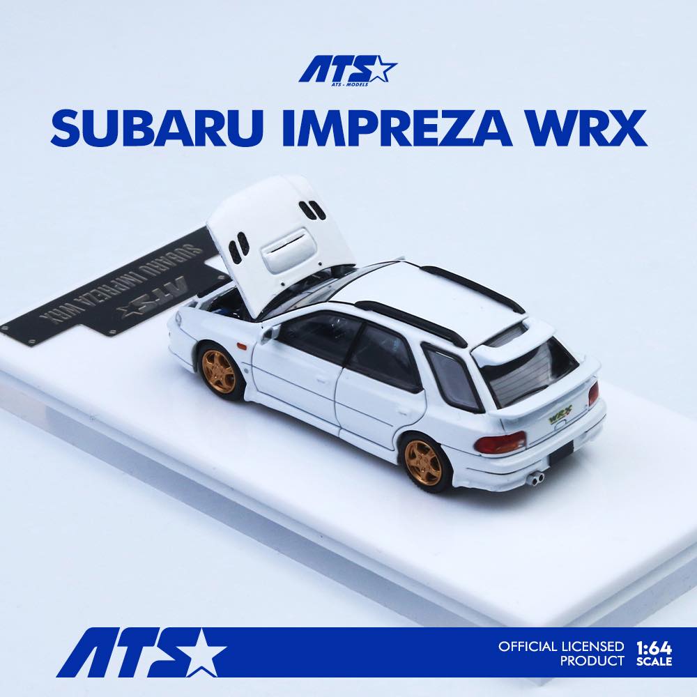 ATS (ATS) 1/64 Subaru IMPREZA WRX ATS881503 White