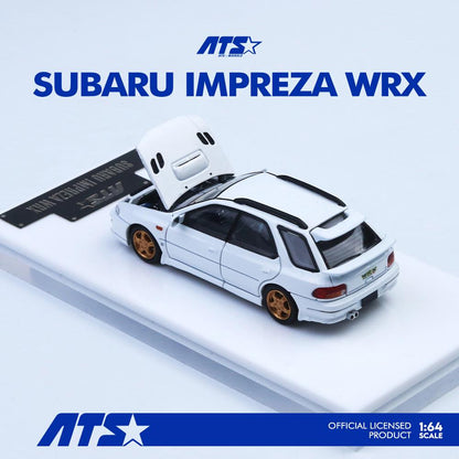ATS (ATS) 1/64 Subaru IMPREZA WRX ATS881503 White