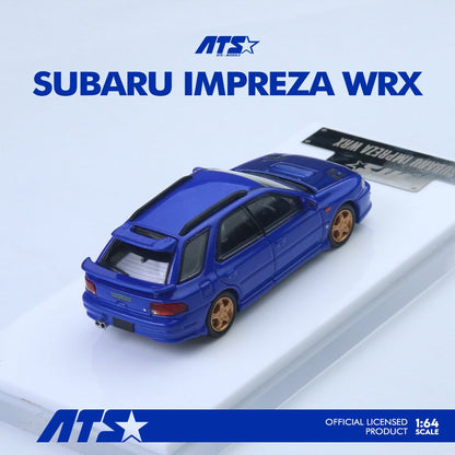 ATS (ATS) 1/64 Subaru IMPREZA WRX ATS881501 Metallic Blue