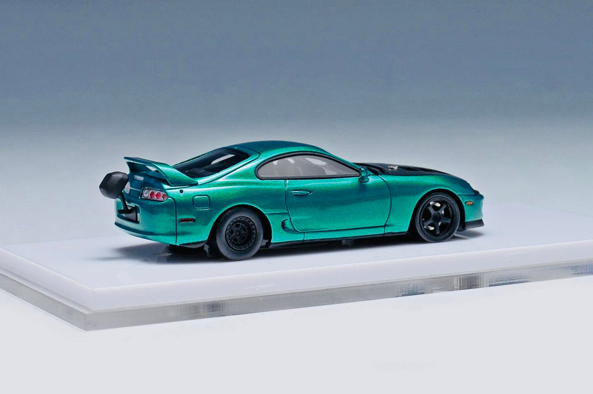 MINI CRAFTSMAN 1/64 supra 0-400 Speed Race Violent Modification Green