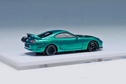 MINI CRAFTSMAN 1/64 supra 0-400 Speed Race Violent Modification Green