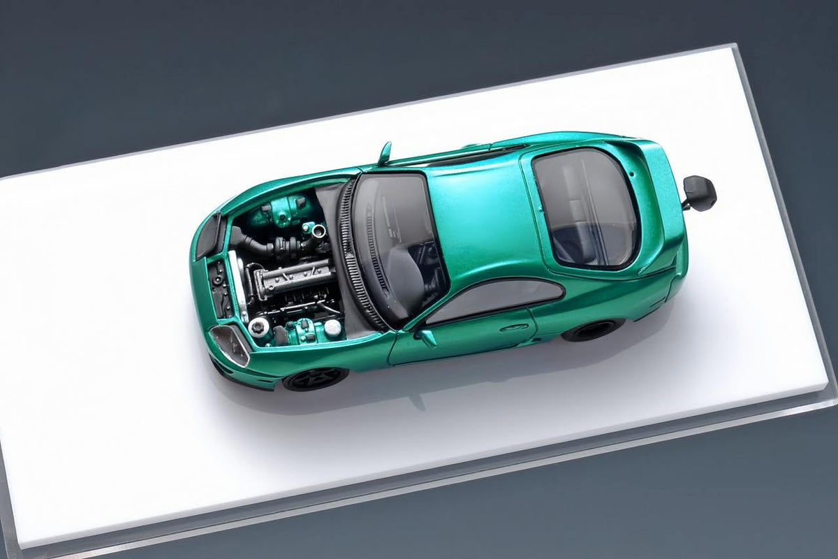 MINI CRAFTSMAN 1/64 supra 0-400 Speed Race Violent Modification Green