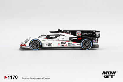 MINI GT #1170 1/64 Acura ARX-06 GTP #93 Acura Meyer Shank Racing 2025 IMSA Daytona 24 Hrs