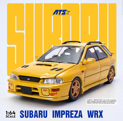 ATS (ATS) 1/64 Subaru IMPREZA WRX ATS881506 Yellow