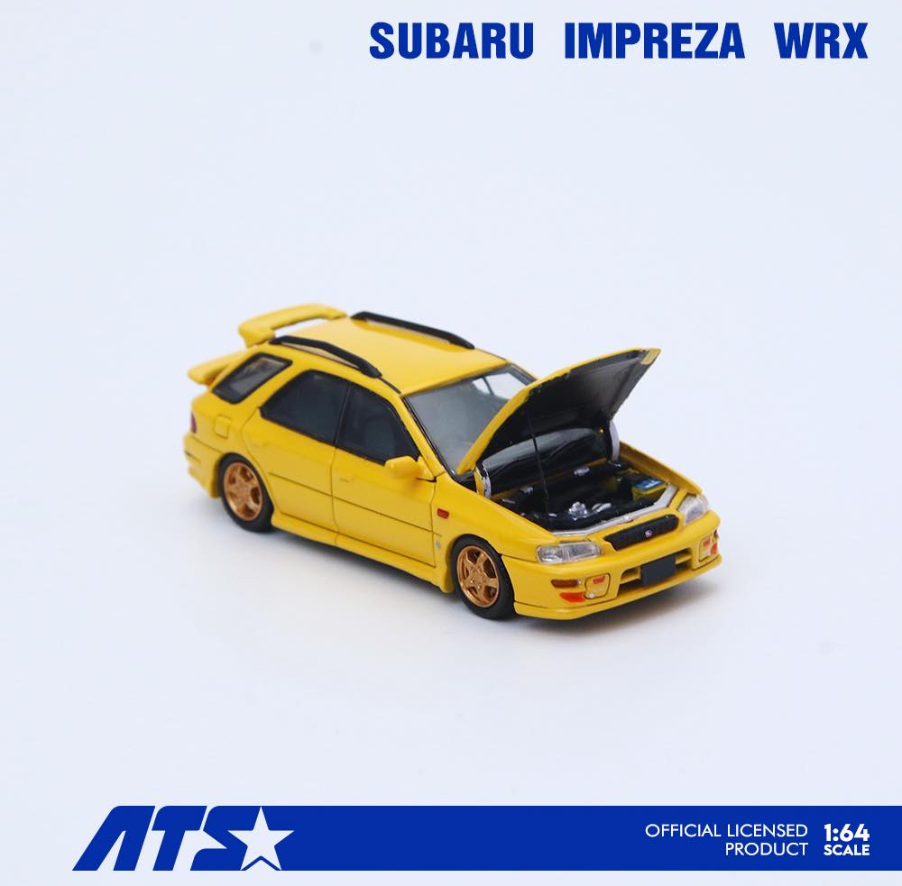 ATS (ATS) 1/64 Subaru IMPREZA WRX ATS881506 Yellow