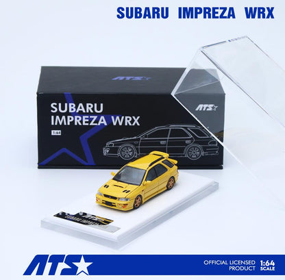 ATS (ATS) 1/64 Subaru IMPREZA WRX ATS881506 Yellow