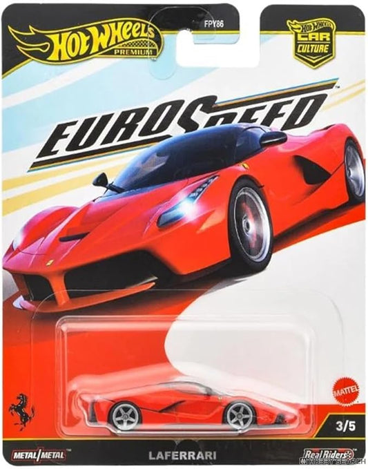 HOT WHEELS 1/64 LAFERRARI EUROSPEED * WITH PROTECTOR PACK *