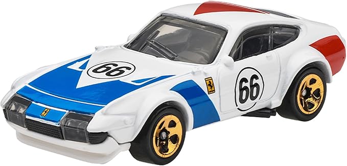 Hot Wheels JMX22 Basic Car Ferrari 365 GTB4 Competitor