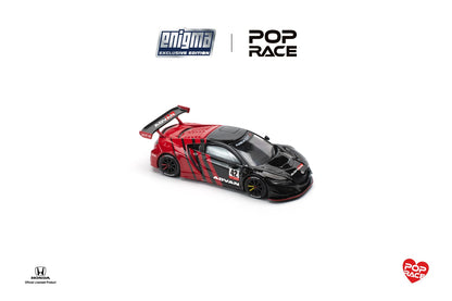 * PRE ORDER * Pop Race x Enigma Honda NSX GT3 EVO22 - ADVAN (PRE011) Blister Card Version