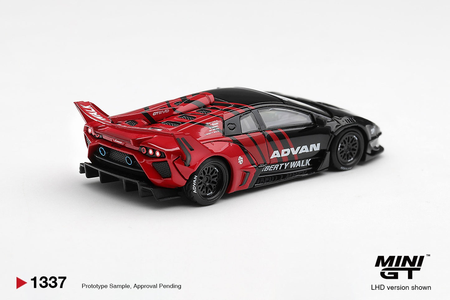 * PRE ORDER * MINI GT #1337 1/64 Lamborghini LB-Silhouette WORKS MURCIELAGO GT Evo Advan  (RHD)