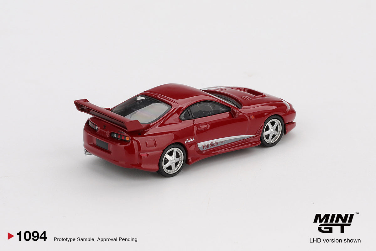 MINI GT #1094 1/64 Toyota Supra VeilSide Combat V-I Red (RHD)