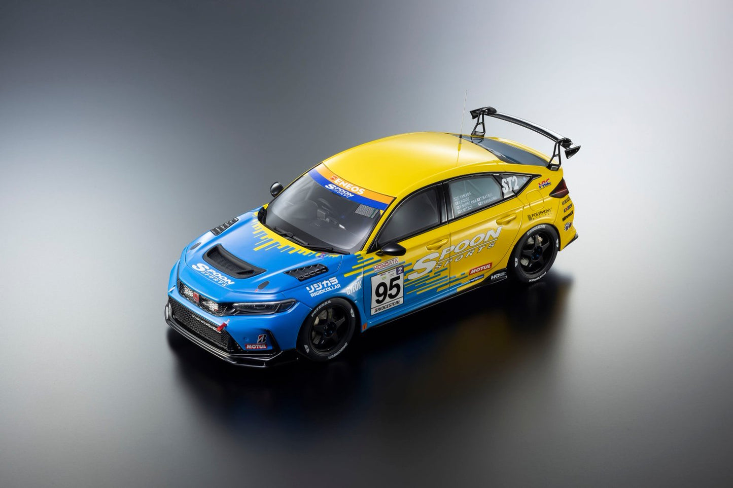 KYOSHO 1/18 Honda Civic FL5 SPOON SPORTS #95 RESIN MODEL KSR18067Y