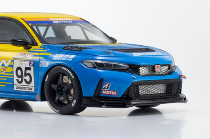 KYOSHO 1/18 Honda Civic FL5 SPOON SPORTS #95 RESIN MODEL KSR18067Y