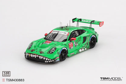 TOP SPEED MODELS TSM 1/43 Porsche 911 GT3 R (992) #77 AO Racing 2025 IMSA Sebring 12 Hrs Class Winner* TSM430883