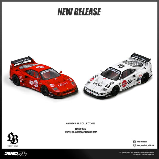* PRE ORDER * INNO64 1/64 LBWK F40 Collect