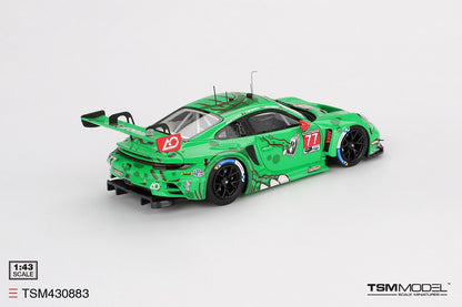 TOP SPEED MODELS TSM 1/43 Porsche 911 GT3 R (992) #77 AO Racing 2025 IMSA Sebring 12 Hrs Class Winner* TSM430883