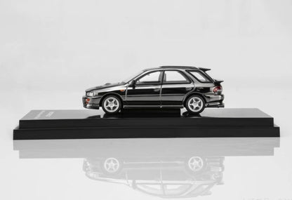 MOTORHELIX SUBARU IMPREZA WAGON WRX STI VER. VI CUSTOMIZED ELECTROPLATING GUN GRAY GT SHOW EXCLUSIVE -   M67107