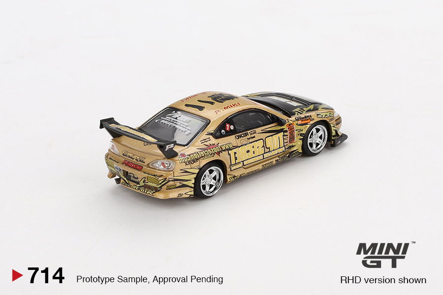MINI GT #714 1/64 Nissan Silvia (S15) Top Secret D1GP * BLISTER PACK *