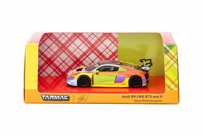 TARMAC WORKS 1/64 AUDI R8 LMS GT3 EVO II SEAN WOTHERSPOON - HEC26 EXCLUSIVE
