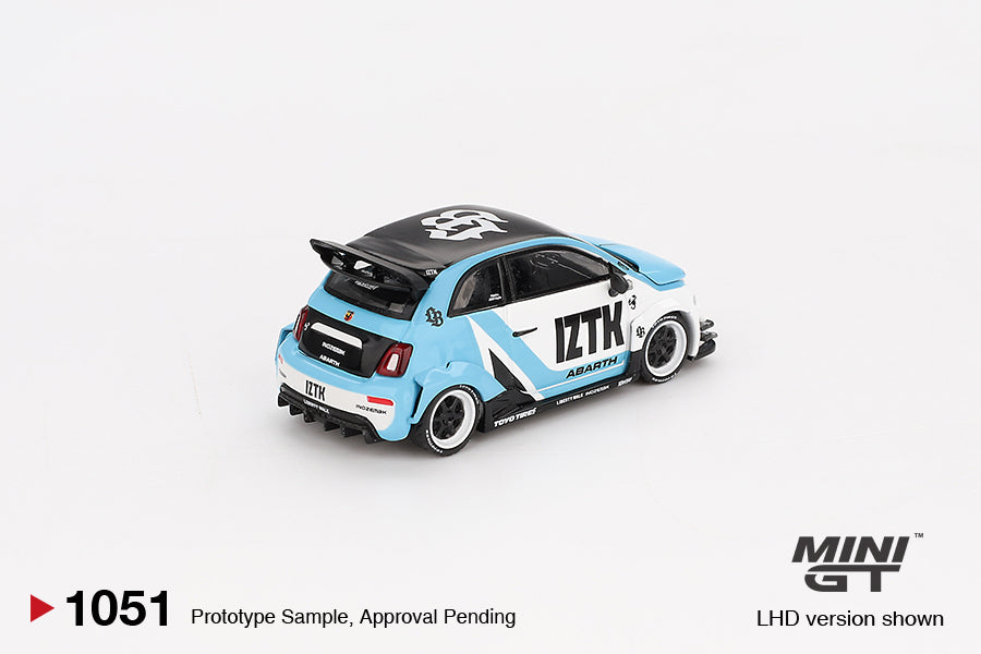 MINI GT #1051 1/64 Abarth 595 LB-WORKS x Abas Works IZTK (LHD)