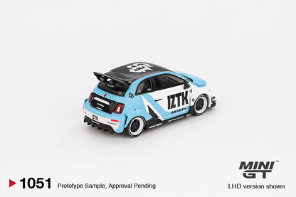 MINI GT #1051 1/64 Abarth 595 LB-WORKS x Abas Works IZTK (LHD)