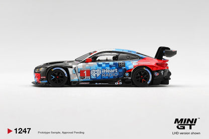 * PRE ORDER * MINI GT #1247 1/64 BMW M4 GT3 EVO #1 Paul Miller Racing 2025 IMSA Daytona 24 Hrs (LHD)