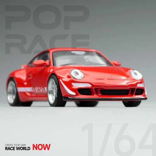 POP RACE 1/64 RWB 997 RED